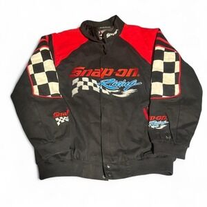 Vintage Snap-On Racing Checkered Jacket Choko Motorsports